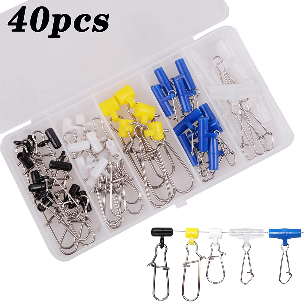 Baitcasting Reel - 40 Stuks Vislijn Sinker Glijbaan Met