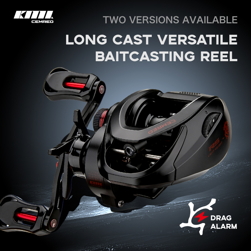 Spincast Reel - Kleine body lange werp baitcasting vismolen