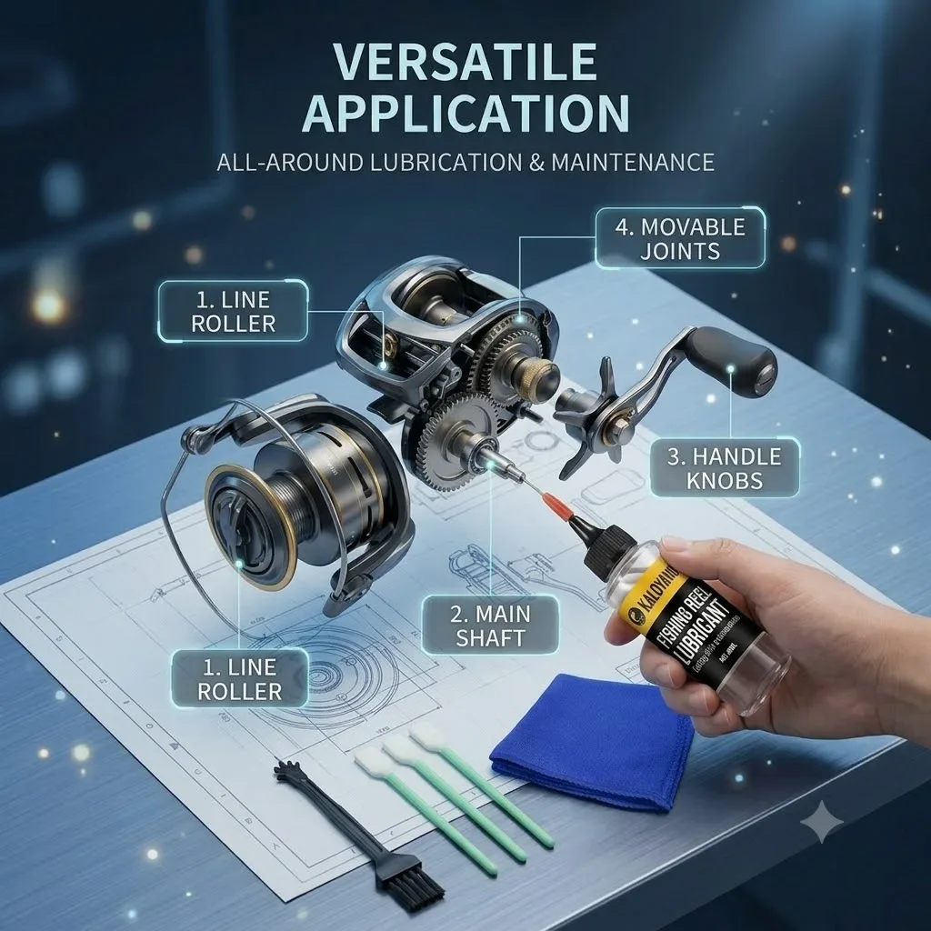 Smeerset voor vismolens, besta - Reel Grease recensie en prijs