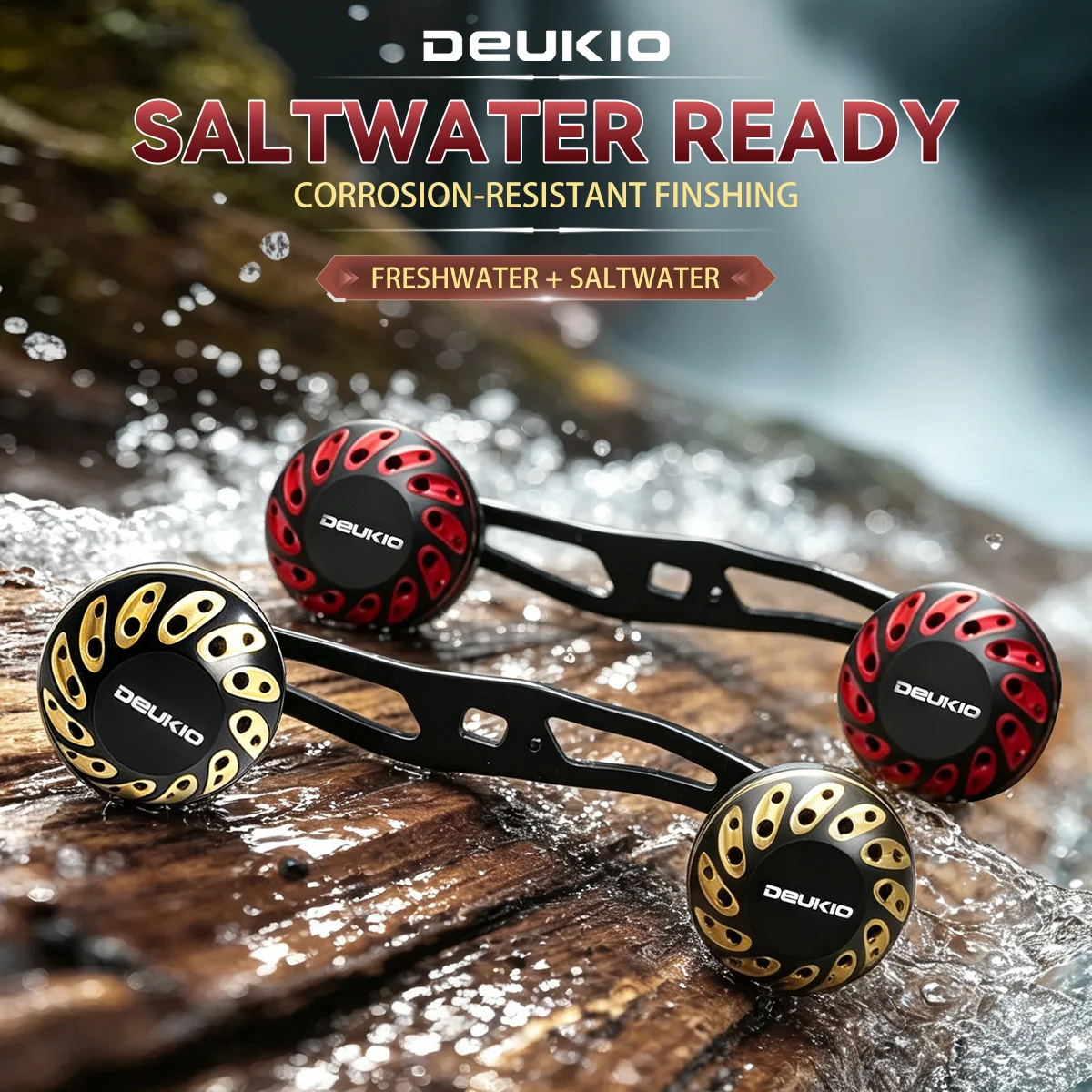 DEUKIO, Baitcasting-reelhandva - Spincast Reel recensie en prijs